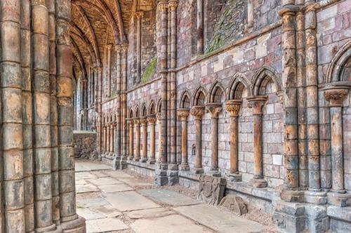 The abbey interior