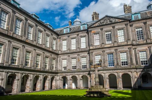 The inner quadrangle, by Sir William Bruce