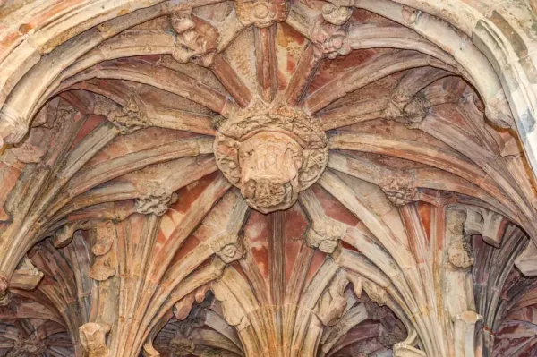 Medieval vaulting over the holy well