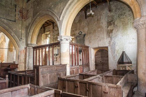 The church interior