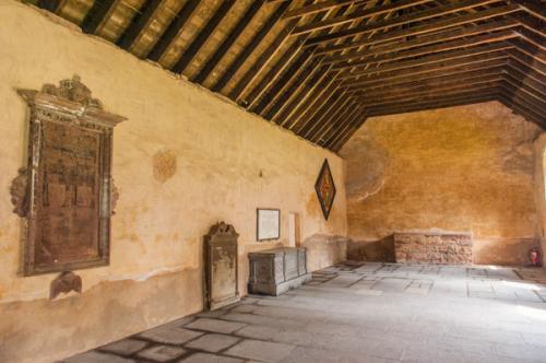 The chapel interior