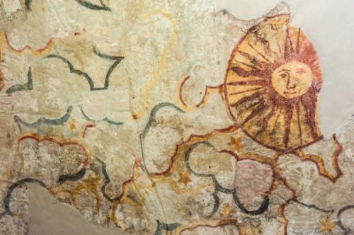 Vestibule ceiling painting