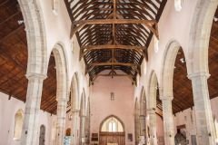 Looking west down the nave