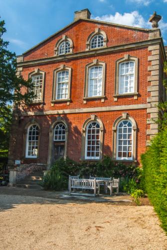 The garden entrance