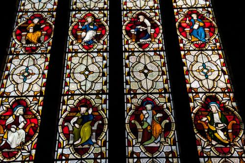 East window stained glass