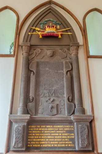 Rev. Grainger memorial, west wall