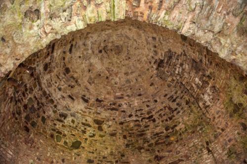 Close-up of the dome
