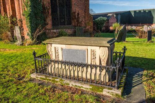 The 1762 memorial to Alderman Gabriel Newton