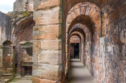 Mural passage above the Great Hall