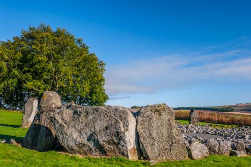 The recumbent stone