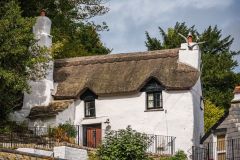 A thatched cottage near the harbour