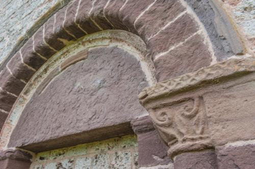 Norman north doorway arch