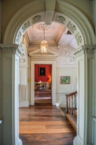 Elegant ground floor doorways