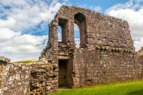 The north-west interior wall