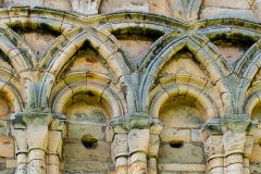 Blind arcading detail, chapter house