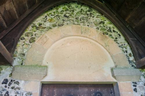 The Norman doorway arch
