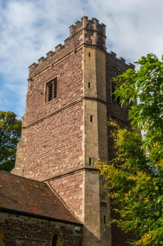 The west tower