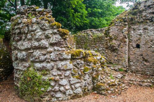Remains of the chapel apse