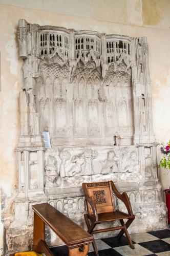 The 15th-century Easter Sepulchre