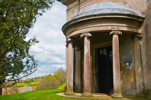 The west portico