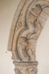 West section of the south doorway arch