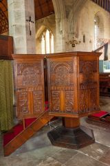 The Jacobean pulpit