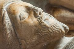 Gour effigy detail