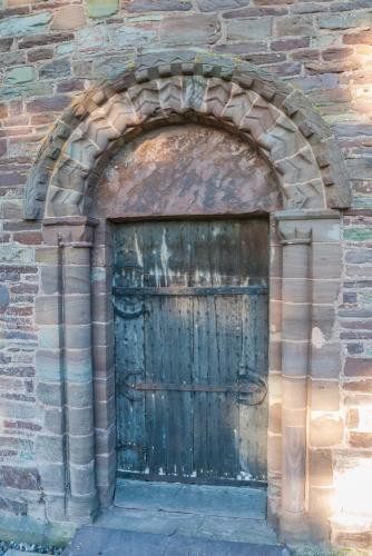 The Norman south door