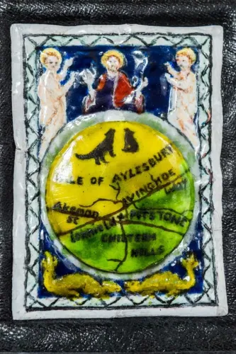 The medieval enamelled map