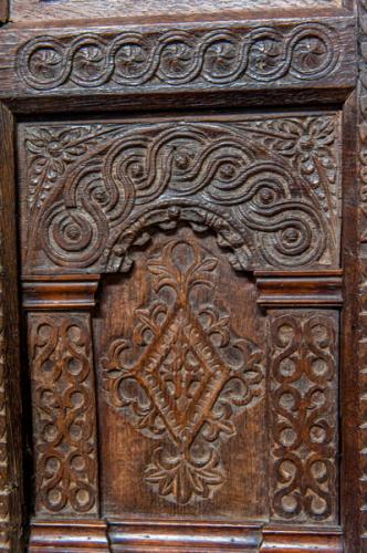 Jacobean pulpit panel