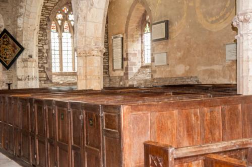 Georgian box pews