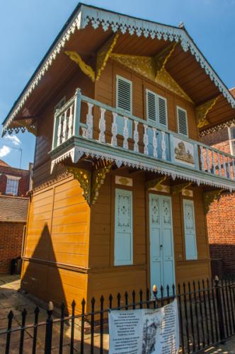 Charles Dickens' writing chalet