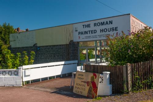 Entrance to the Roman Painted House