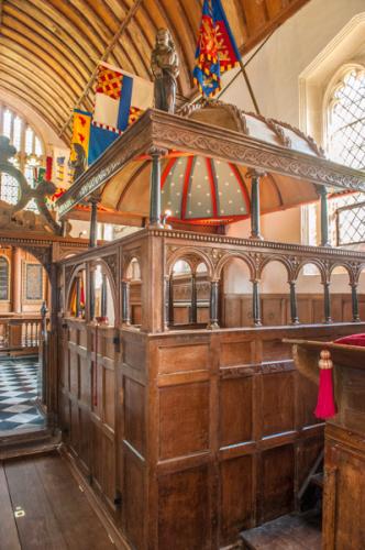 View from the nave side