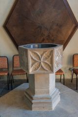 The font and sounding board