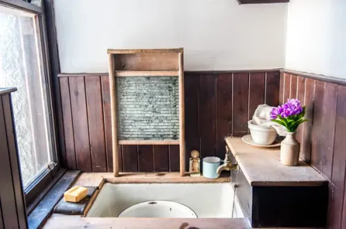 The Tenement Flat laundry