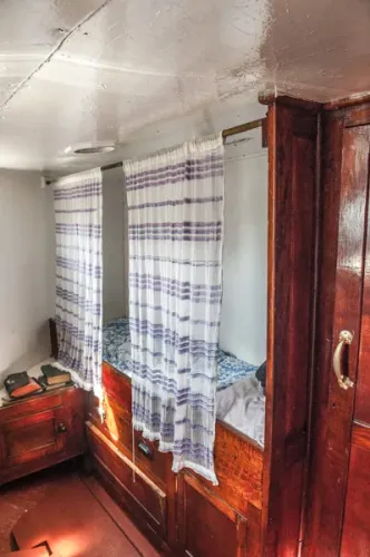 The captain's cabins