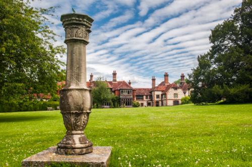 A garden sundial