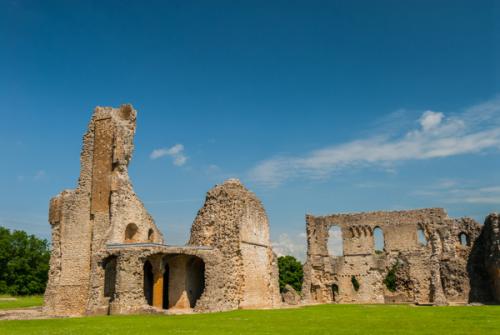 Buildings in the inner quadrangle