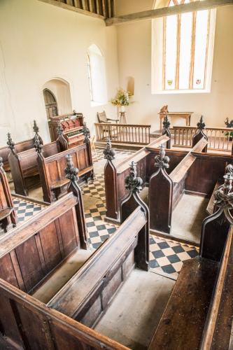 Looking east down the chancel