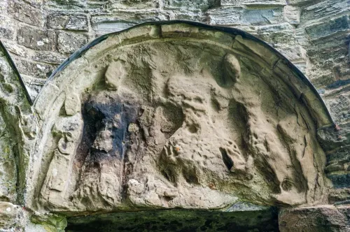 The Harrowing of Hell tympanum