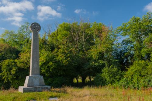 The cross from the north