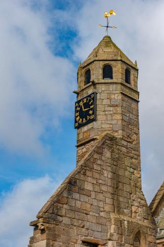 The 16th-century clock tower