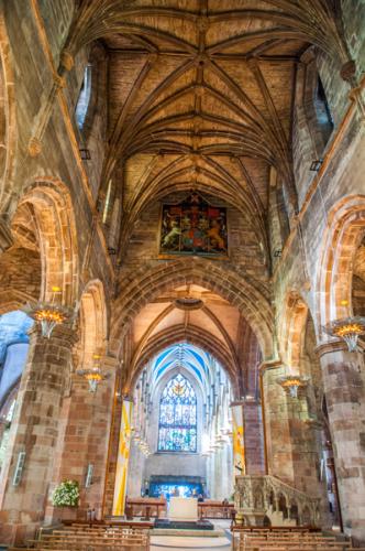 The altar and crossing