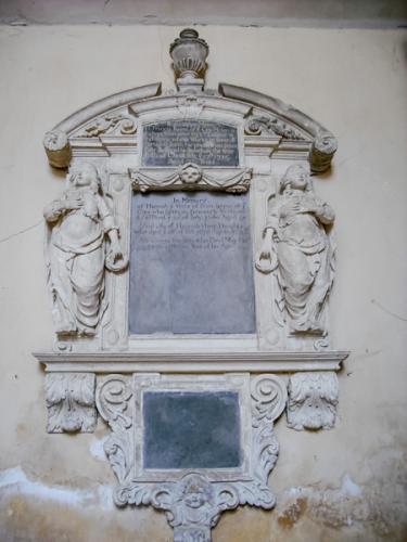 Hannah Reeve memorial, 1680