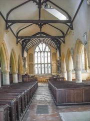Looking up the nave