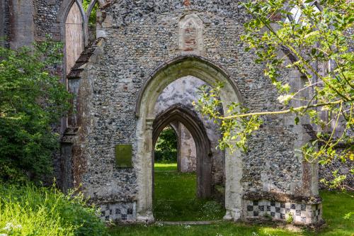 The 15th century south porch