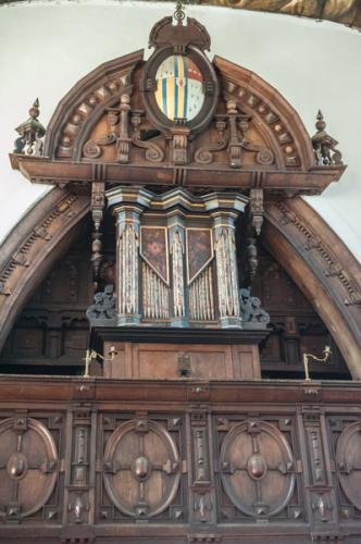 The organ and west gallery