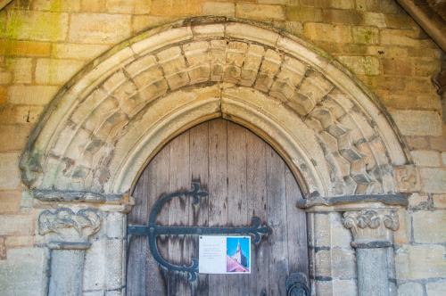 The 12th century south doorway