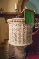 Victorian pulpit, circa 1864